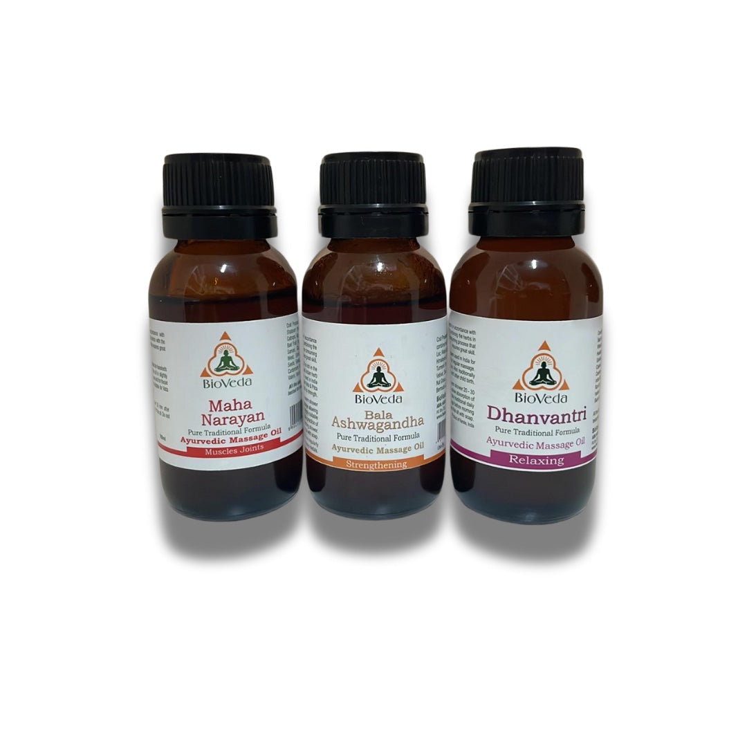 Massage Oil Sample Pack - x7 50ml Bottles